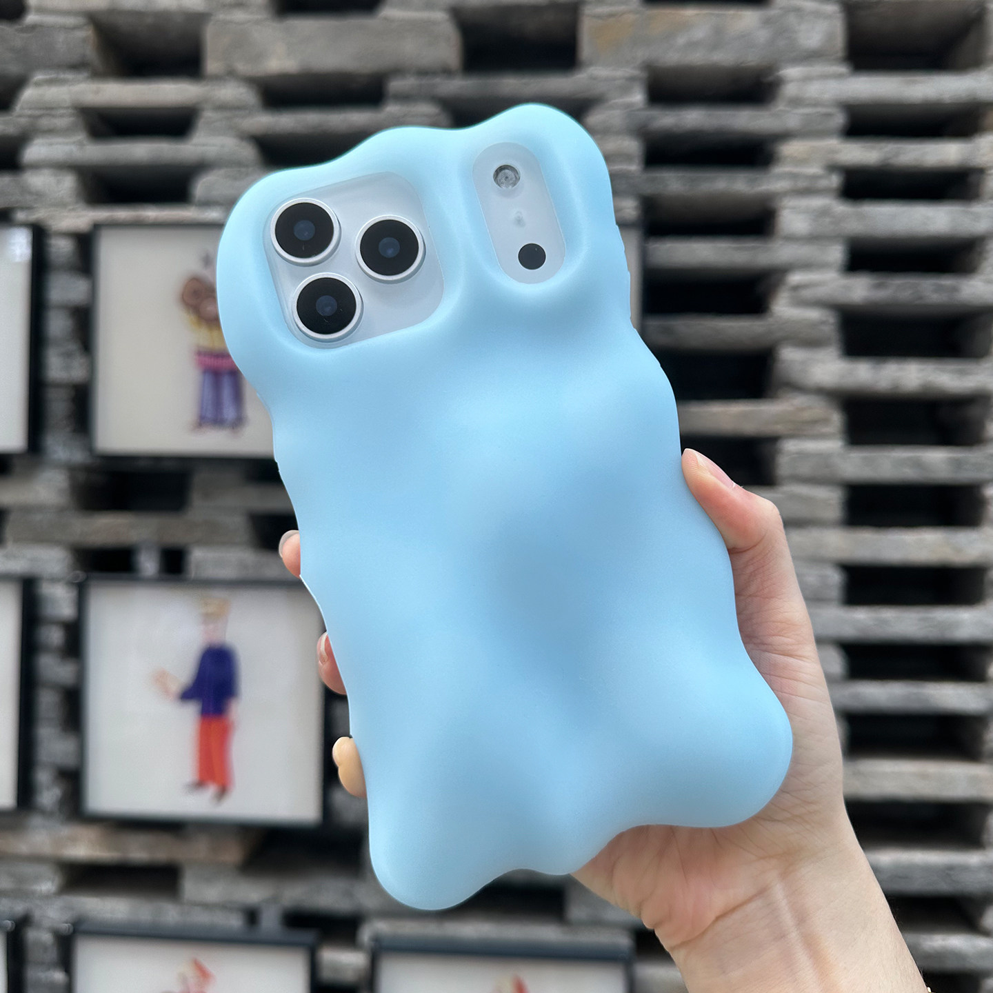 Pastel Tie-Dye Flowing iPhone Case