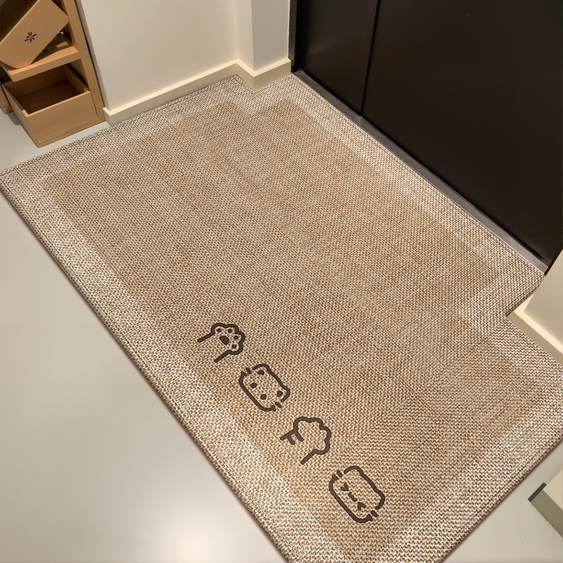 2026 New Model Entrance Door Mat, High-End Imitation Linen Entrance Carpet, Household Non-Slip Door Mat, Foyer Foot Mat 2026 New Model Entrance Door Mat, High-End Imitation Linen Entrance Carpet, Household Non-Slip Door Mat, Foyer Foot Mat