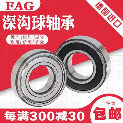 Imported from Germany FAG Bearings 6200 6201 6202 6203 6204 6205 6206 6207 -2ZR