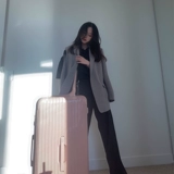 Универсальный вместительный и большой сверхлегкий чемодан подходит для мужчин и женщин с молнией, 40 дюймов