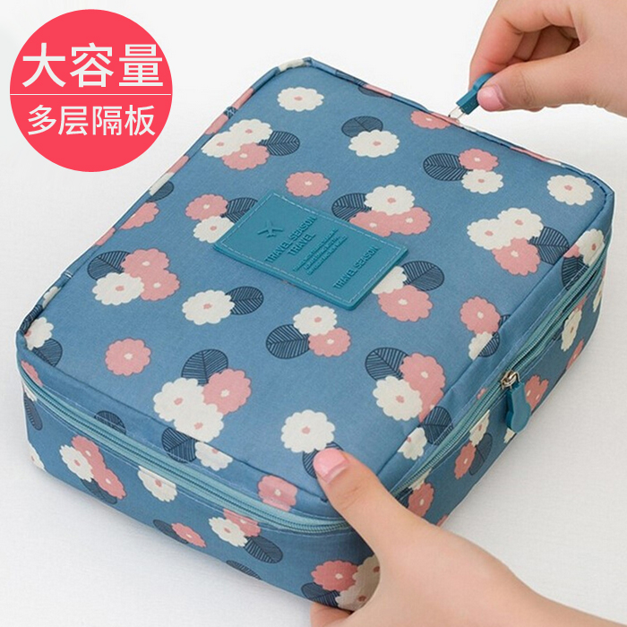 Makeup Bag Female Portable Small Number Travel Ins Net Red Cosmetics Containing Bag Large Capacity Waterproof Business Trip Wash Bag-Taobao