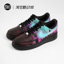(excluding shoes) AIR FORCE1 Custom Sander with the same Shenzhen theme Qualifies NIKE Nike Mens Shoe shoes