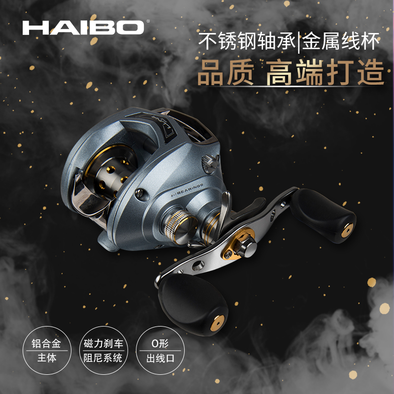 Heber LUNA Fishing Wheel Full Metal Body Fish Wire Fishing Gear Lujah Afar Drop Wheel Left Hand Right Hand Wheel