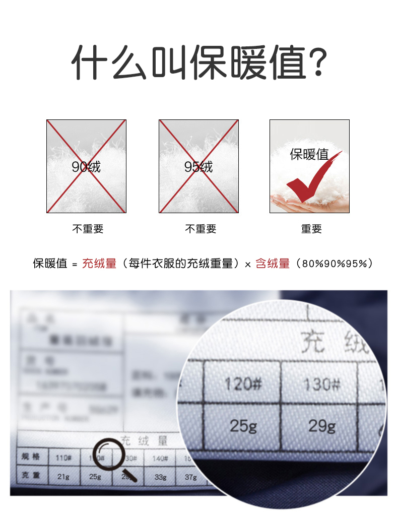 雅鹿 儿童轻薄羽绒服 90%含绒量 图2