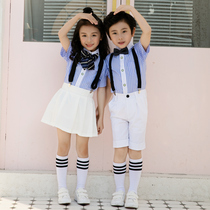 Primary school uniforms childrens uniform customized graduation photos summer clothes sports style teacher kindergarten Garden clothes