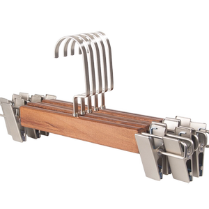 7元包邮  好娘子  实木裤架衣柜裤夹子 5个