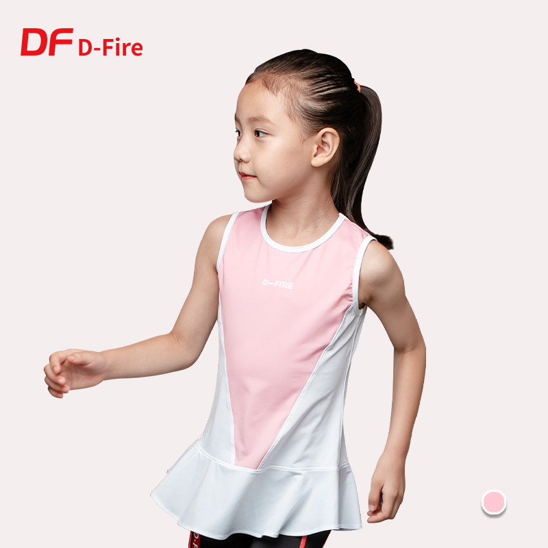 DF dfire Fly fairy summer sunscreen riding sleeveless sports vest skirt light breathable moisture absorption quick-drying