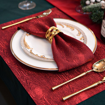 Heting high-end oral fabric floral folded nordic european style square scarf