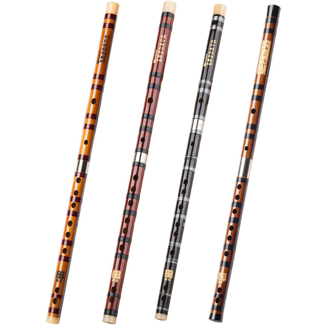 Professional flute for beginners, entry-level children's students' grade examination, g-key playing with zero foundation, f bitter bamboo ancient style transverse flute instrument