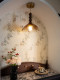 Dizan Entrance Foyer Chandelier, Mid-Century Retro French Style Hallway Small Chandelier, 2026 New American-Style Bedside Lamp