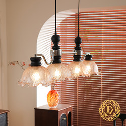 Dizan Restaurant Chandelier, French Mid-Century Dining Table Bar Counter Lighting, American-Style South Seas Style, High-End Designer Island Table Lamp