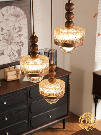 Dizan Medieval Style Restaurant Chandelier Retro Designer Bar Table Lighting 2026 New American Dining Room Lamp