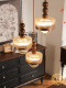 Dizan Medieval Style Restaurant Chandelier Retro Designer Bar Table Lighting 2026 New American Dining Room Lamp