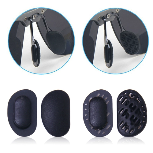 Солнцезащитные очки носовой поддержки силиконовой карты -типа носовая поддержка носа, солнцезащитные очки для носовых опор алюминиевый магний