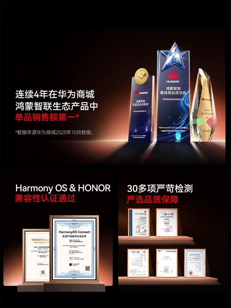 [Flagship New Product Launch] Xiying Rs 80 Ultra Projector Honghu Vivid Dual Certification Gpmi Ultra-Clear Home Bedroom Projector Suitable for Harmonyos Smart Ecosystem Integrated Projector