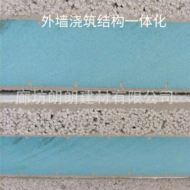 Factory direct sales insulation decorative one-piece board Concrete composite template Insulation-free template