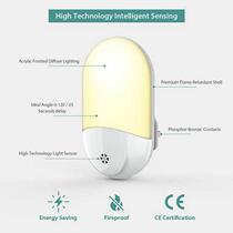 LED Night Light Plug in Wall - Play Automatic Sensor Night L