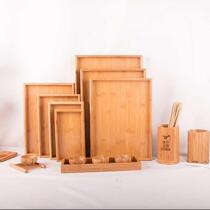 Hotel wooden tray wooden tray solid wood tray rectangular