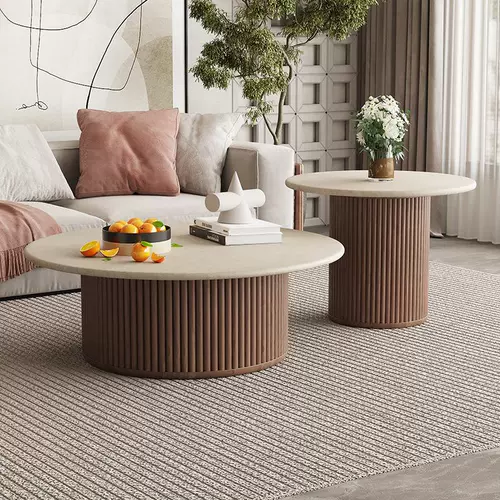 Креативный ваби-саби, аэродинамическая труба, сланец, теплые цвета, дом, гостиная, журнальный столик, комбинация, интернет, знаменитость, журнальный столик для гостиничного номера, B & B