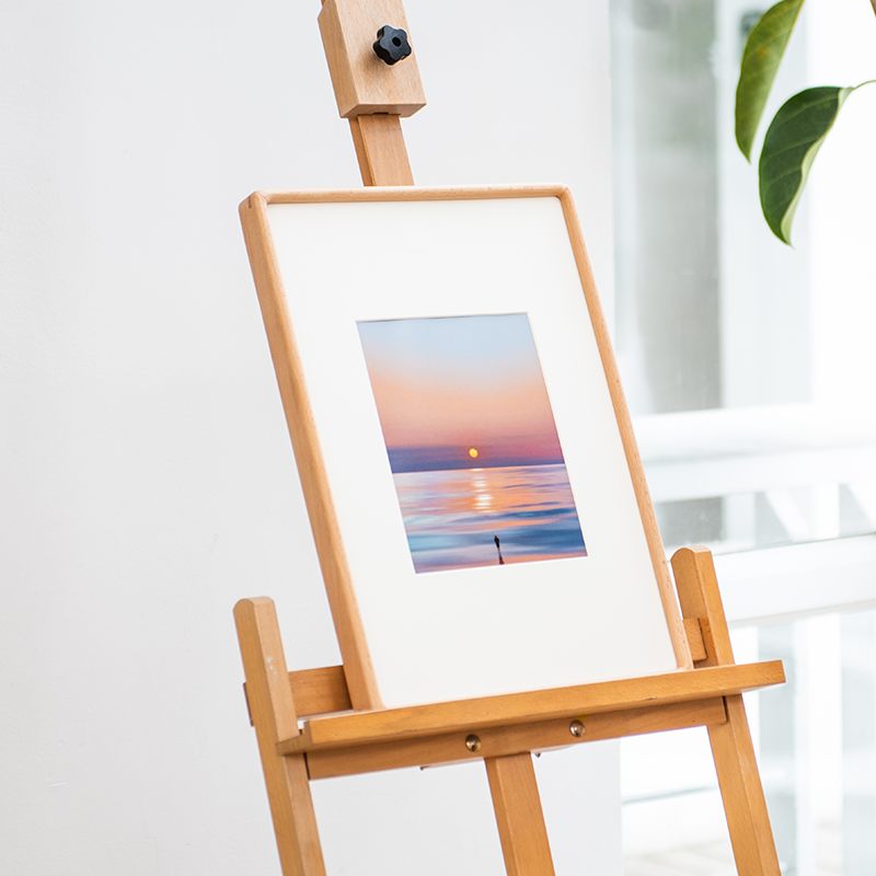 Beech wood solid wood framed picture frame photo frame for custom character painting mounting frame country painting oil painting mounting picture wall custom