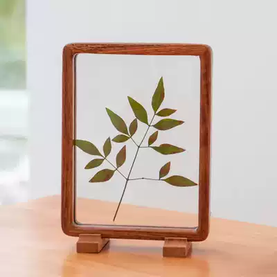 diy dry flower specimen photo frame table customized 8 inch double-sided transparent image frame a3 acrylic joy glass frame