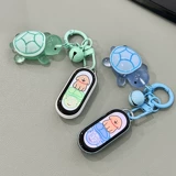 iboann [Маленькая черепаха] Подходит для Xiaomi Mi Band 10, ремешок для часов, подвеска 9/8, универсальная версия NFC, светящаяся керамическая версия, Xiaohongshu, светящаяся маленькая черепаха в том же стиле