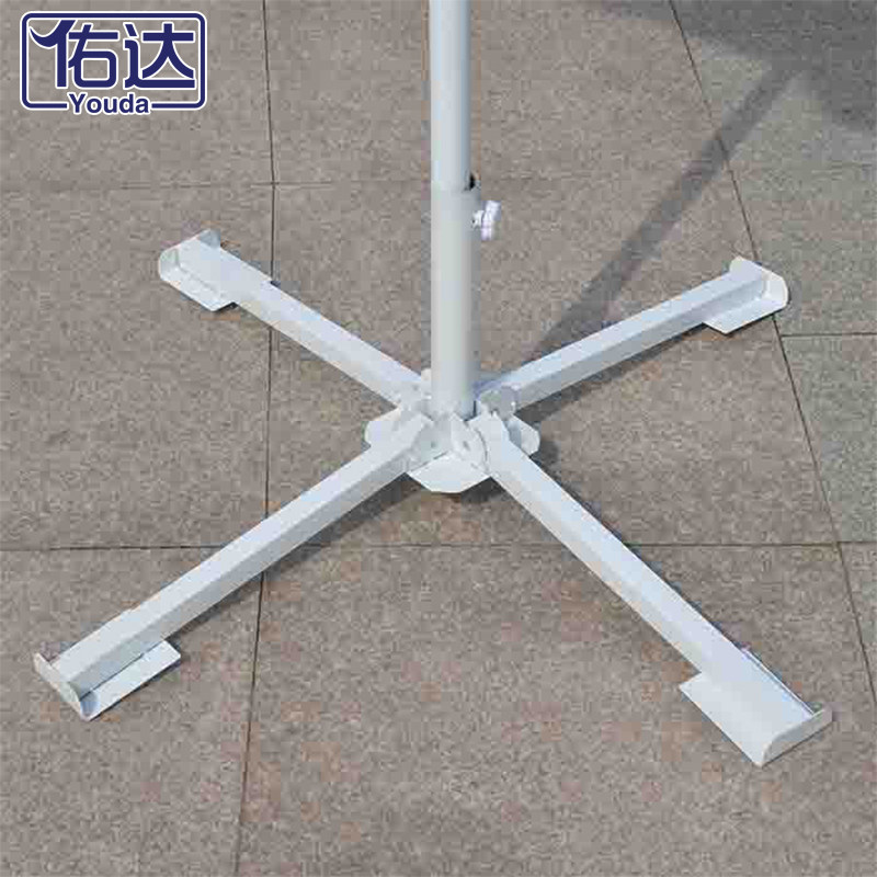 Large outdoor umbrella umbrella pier umbrella sitting umbrella portable fixed iron frame base
