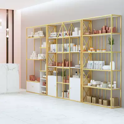 Beauty salon display rack shelf cosmetics cabinet shelf Mother and baby store shelf Nail skin care store commodity display rack