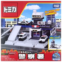 Takara tomy, японская металлическая машина, парковка, игрушка, полиция