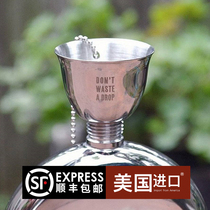 IZOLA US imports silver small wine pot with small caliber small caliber stainless steel wine with funicles birthday present