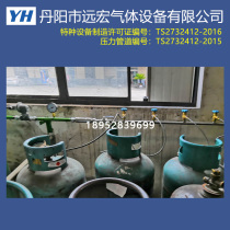 4 bottle group unilateral one-shaped acetylene bus propane bus gas bus manufacturer
