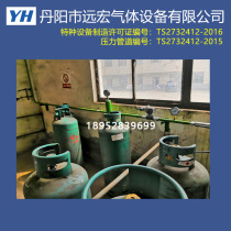 Propane busbar Gas supply pipeline gas path installation Propane gas pipeline gas supply system centralized gas supply
