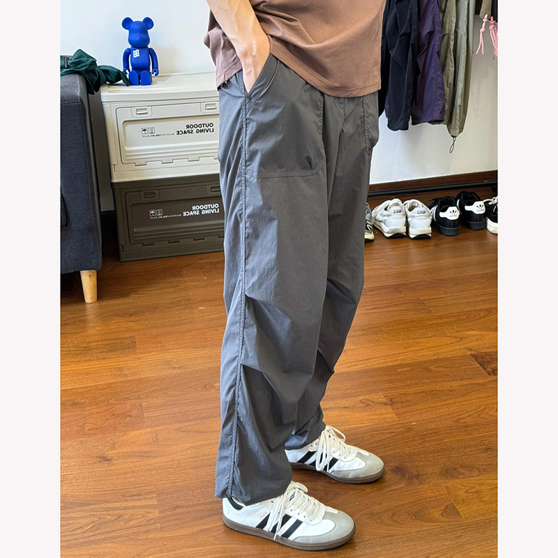 Lightweight, Zero-Burden, Cool-Feeling Coolair Men's Paratrooper Pants, Sports Pants, Casual Long Pants, Outdoor Straight-Leg Cargo Pants Lightweight, Zero-Burden, Cool-Feeling Coolair Men's Paratrooper Pants, Sports Pants, Casual Long Pants, Outdoor Straight-Leg Cargo Pants