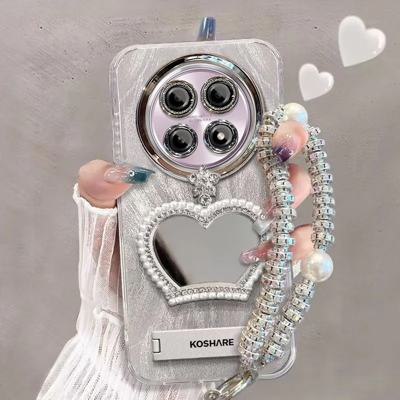 Suitable for Oppoa6Gt Mobile Phone Case A6Max Protective Cover New Year Oppo New Model Pll110 Colorful Silver Feather Yarn Full-Cover Anti-Drop Oppopll Unisex Opa0Pp0Oppa Crown Mirror Opa Shell