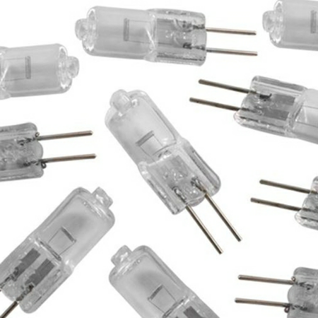 10x 10x g4 jc type halogen light boulb lap 12v 10w 20w wonde