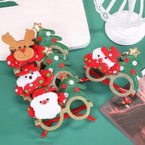 Net Red Christmas Decorations Glasses Children Presents Deer Corner Seniors Snowman Parties Mess Up Mask Photo Atmosphere Dress Up
