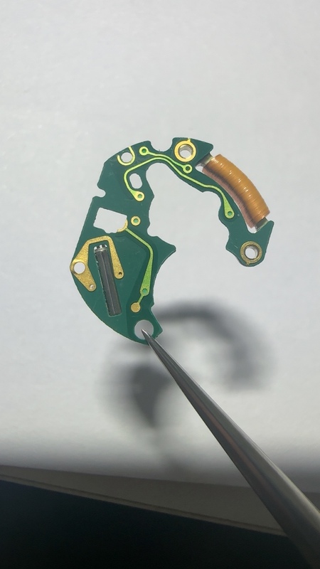 Watch Accessories 057/157 Movement Circuit Board Movement Parts Disassembly, Tested, Movement Circuit Board