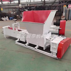 Штрангпресс 卧式废旧泡沫冷压机液压渔浮eps聚氨脂造块机柴油流动epo粉碎一体