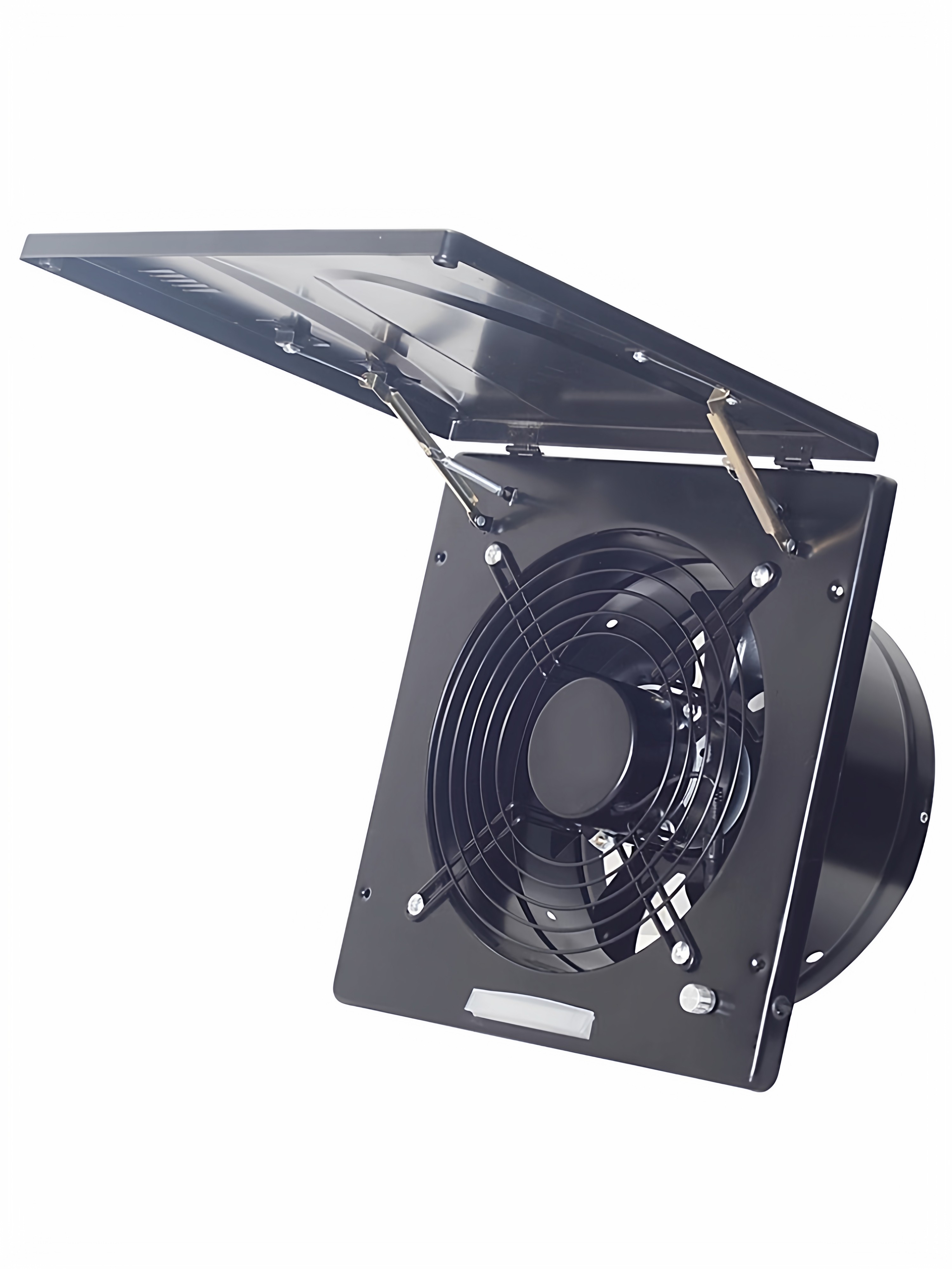 Flip-Top Exhaust Fan, Powerful Kitchen Window-Type Oil Fume Fan, Household Simple Exhaust Fan, High-Power Ventilation Fan, Exhaust Fan