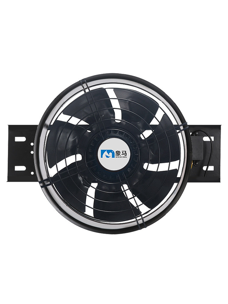 High Suction Power Exhaust Fan Kitchen Exhaust Fan Ultra-Thin Ventilation Fan Smoke Exhaust Fan External Rotor Thin Exhaust Fan