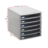 Файл -ящик для блокировки настольного стола -Стильский офис, много -лидерный комбинированный шкаф, шкаф, шкаф для отделки кабинета Creative A4