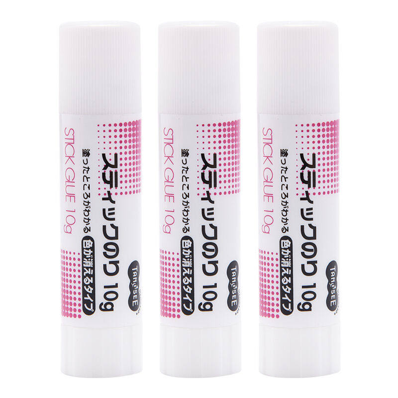 Tanosee Le RELE imported glue stick color disappearance type paste student office with 10g3 T