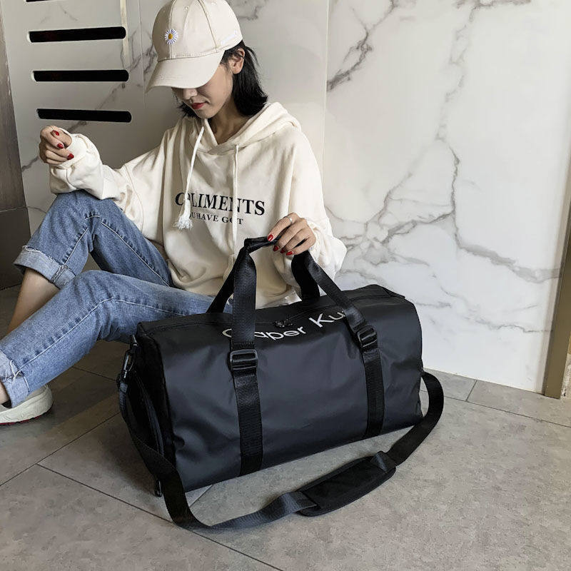 Short-distance travel package male handbag female large-capacity tourist bag light waterproof sports fitness bag