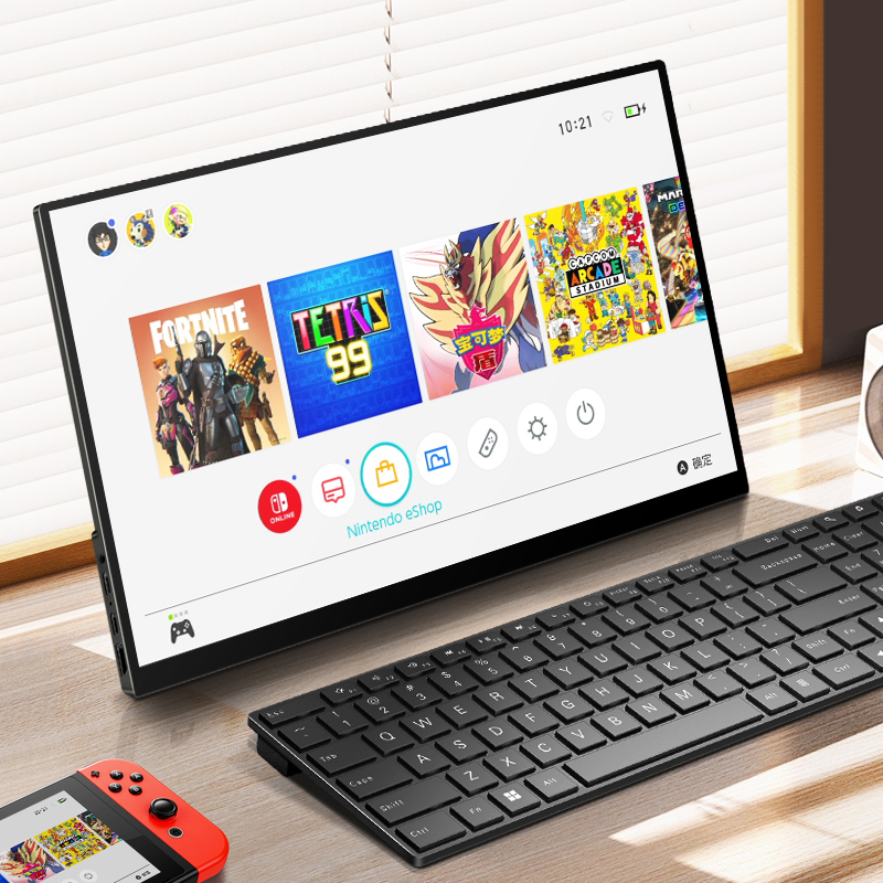 Weichensi Portable Monitor Touch Screen Ps Game Console Computer Laptop Handheld Switch External Screen
