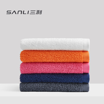 Sanli pure cotton antibacterial face wash childrens towels Household water absorption is not easy to lose hair Soft childrens towels Baby face towels 3