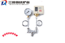 Steam generator Electric heating boiler accessories Pressure gauge Automatic adjustable controller Switch Three-way meter Bending buffer