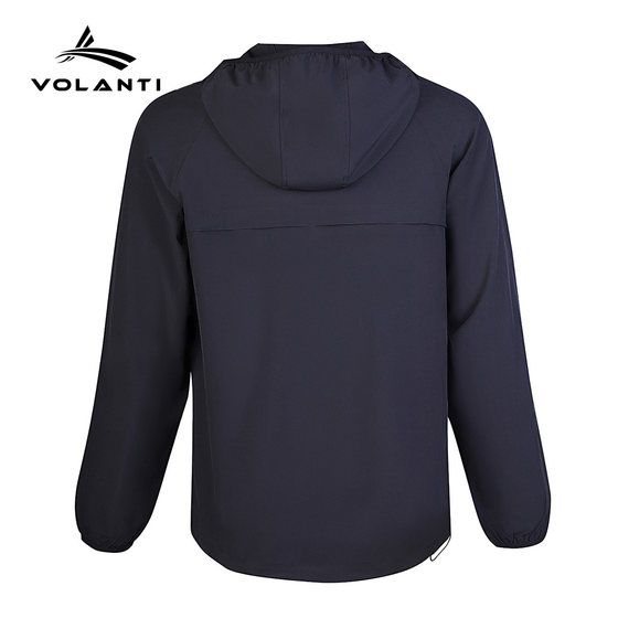 Volandi Oregon 육상 훈련복 초박형 속건성 방풍 자외선 차단제 통기성 마라톤 러닝 재킷