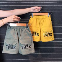 Boy Summer Pants Baby Casual Shorts 2021 Summer Dress New Children Foreign Air Fashion Pants
