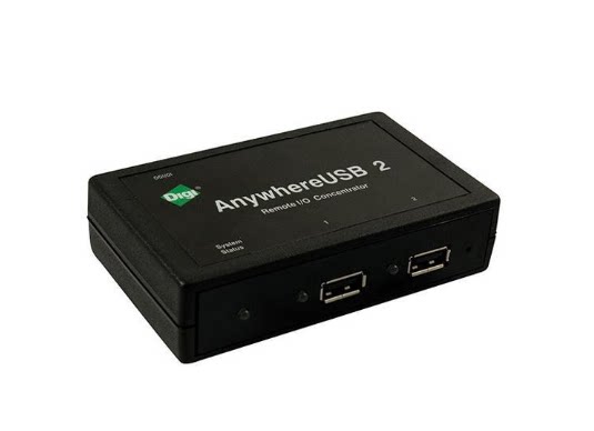 DIGI Anywhere USB 2 AW-USB-2 2-port USB transfer serial port converter industrial hub