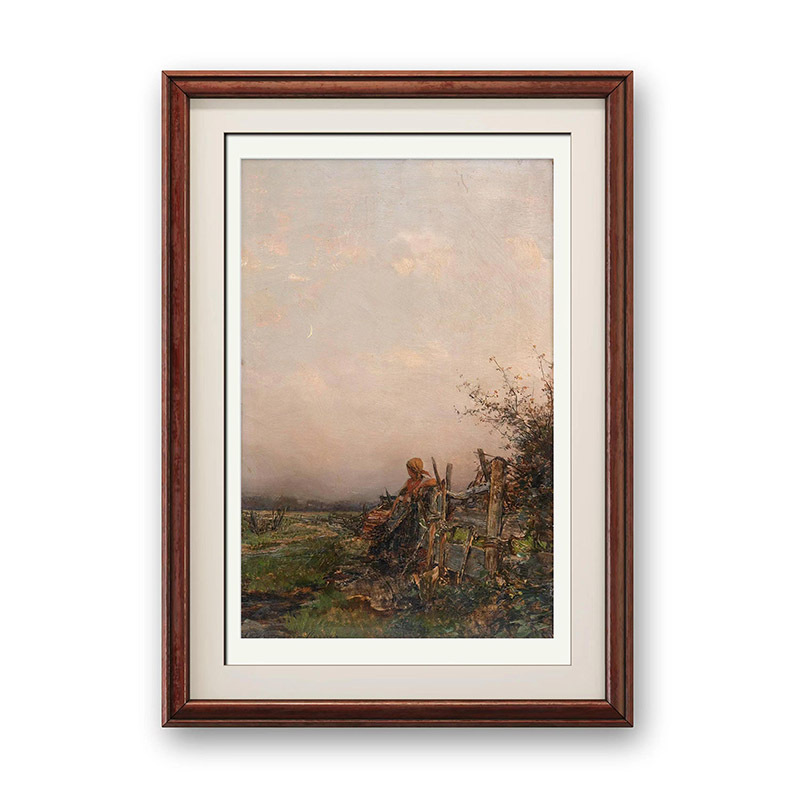 Oga Vissinger-Florian "Dusk" Limited Edition Print Wall Art Oga Vissinger-Florian "Dusk" Limited Edition Print Wall Art